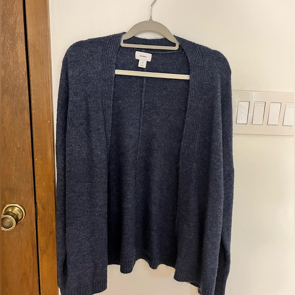 Old Navy Women’s Cocoon Navy Sweater Medium